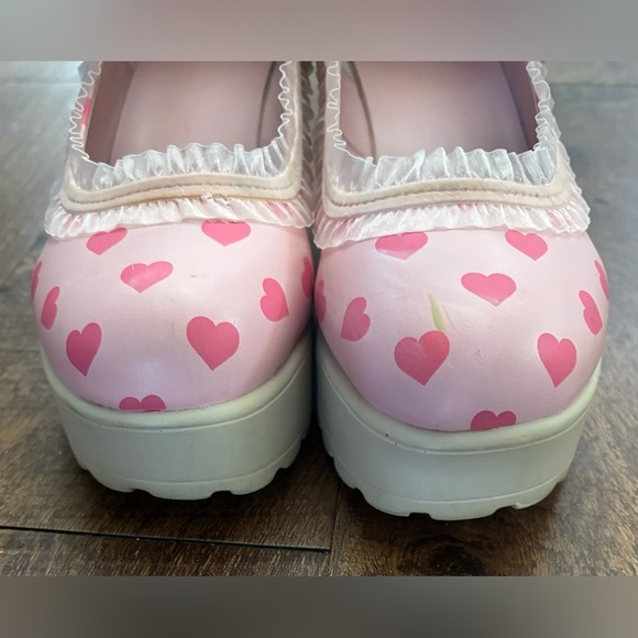 Limited edition Melanie Martinez x koi sweetheart Mary Jane’s Sz 5 women - Picture 5 of 9